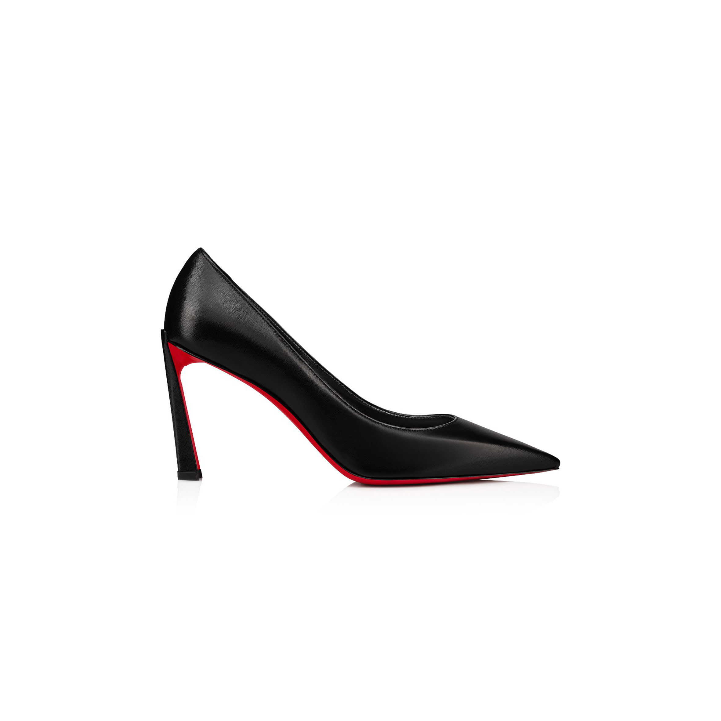 Ch**an louboutin condora 85 mm pumps-leather-black-women 1230134b439
